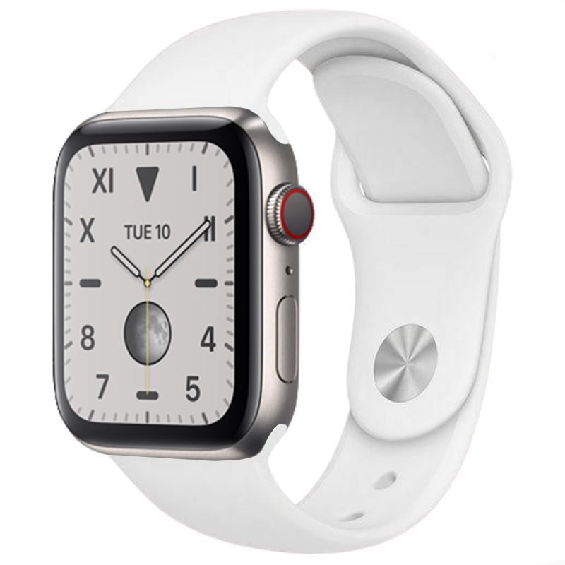 Apple Watch Series 5 44mm GPS + Cellular Unlocked - Titanium Case