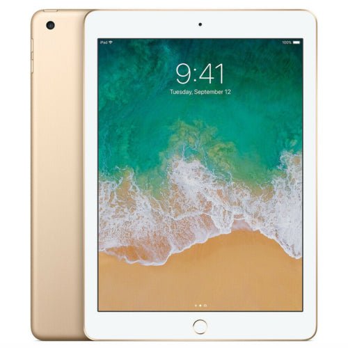 Apple iPad 5 (5th Gen) Tablet - 128GB - Wi-Fi + Cellular LTE - 9.7in - Gold  | TekReplay
