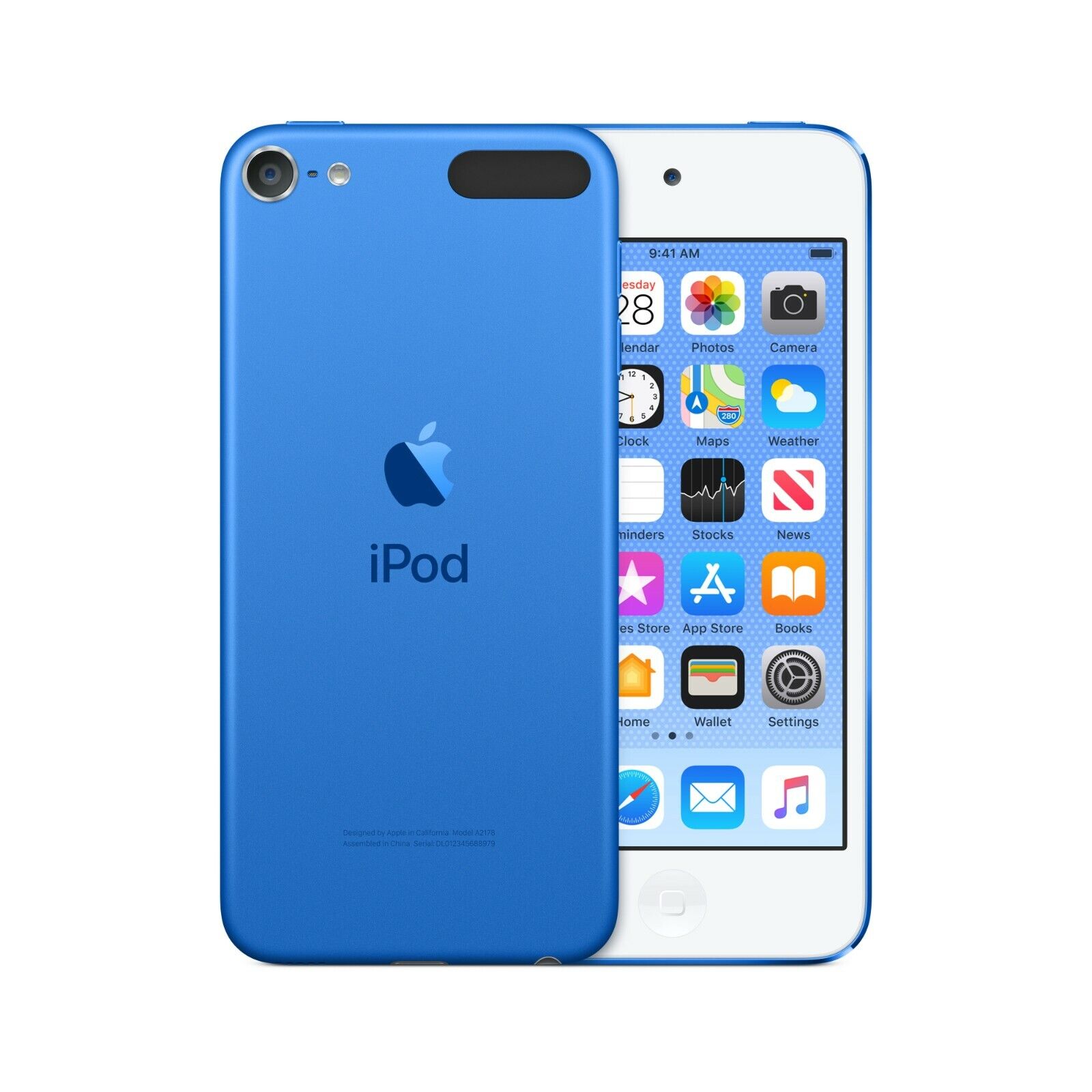 iPod Touch 7 (7th Gen) - 32GB - Blue - MVHU2LL/A - 2019 | TekReplay