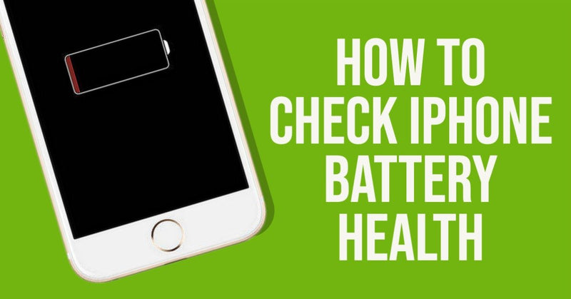 How to check iPhone battery