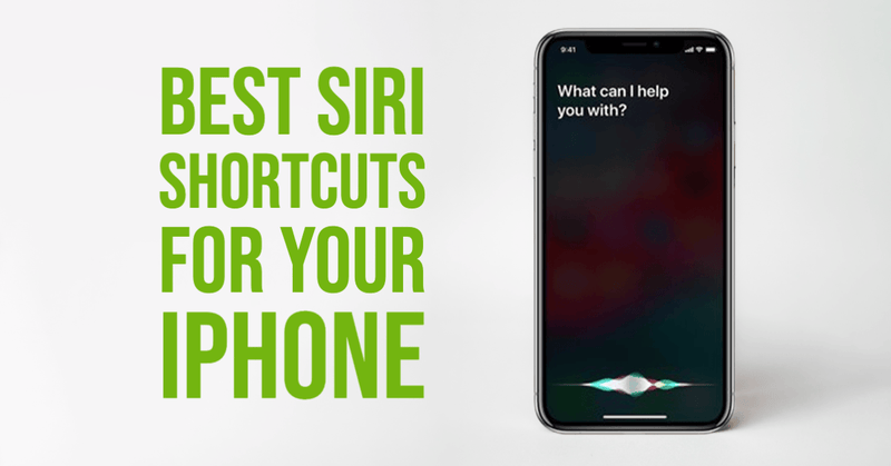 Siri shortcuts on iPhone