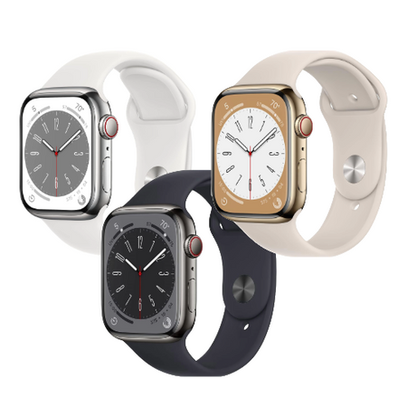 Apple Watch Series 8 (Stainless Steel Case | 41mm | Late 2022
