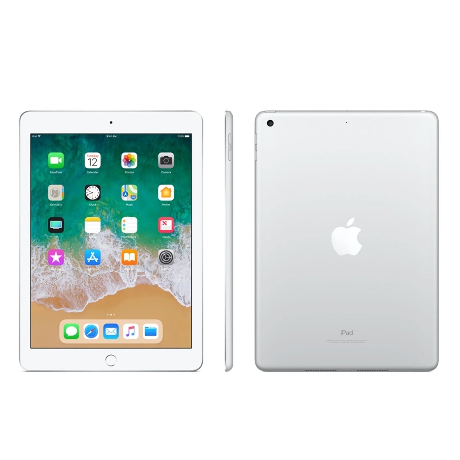 Apple iPad 6th Gen (Retina | Wi - Fi Only | 2018) - 9.7 - 32 GB - Silver | TekReplay