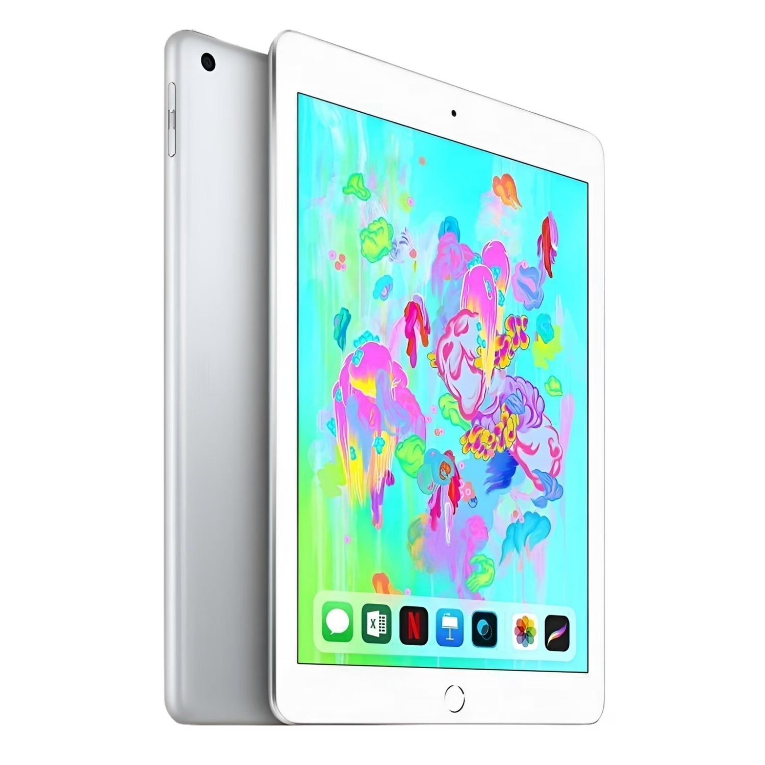 Apple iPad 6th Gen (Retina | Wi - Fi Only | 2018) - 9.7 - 32 GB - Silver | TekReplay