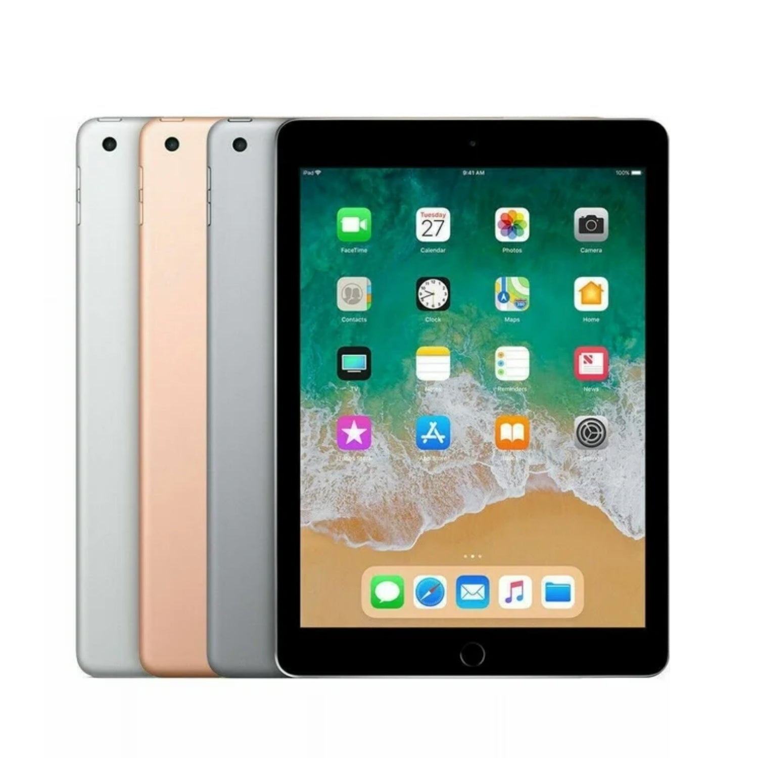 Apple iPad 6th Gen (Retina | Wi - Fi Only | 2018) - 9.7 - 32 GB - Silver | TekReplay