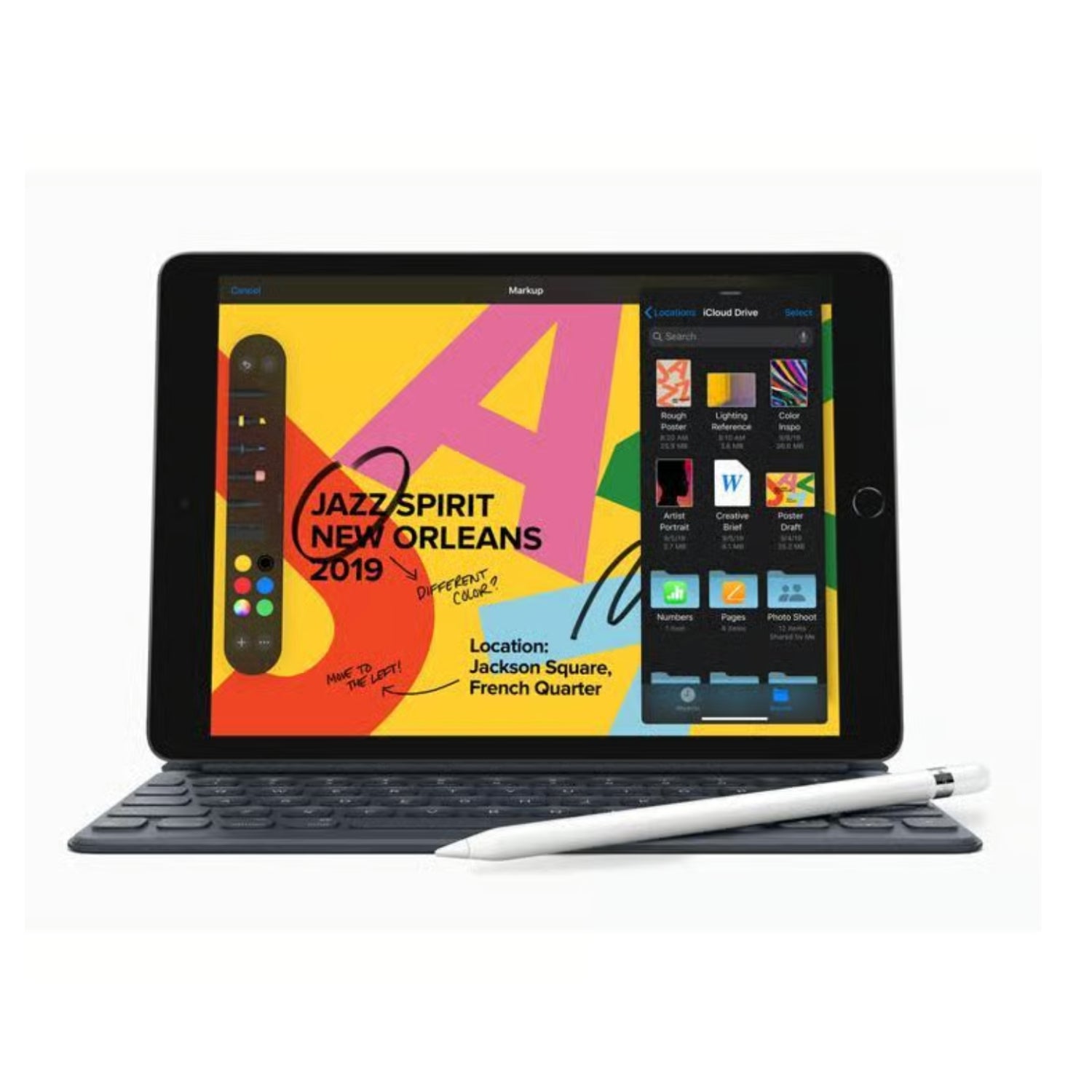 Apple iPad 7th Gen (Retina | Wi - Fi + Cellular | Late 2019) 10.2" - 32 GB - Silver | TekReplay