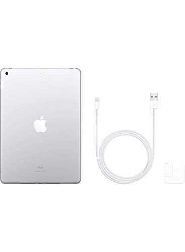 Apple iPad 7th Gen (Retina | Wi - Fi + Cellular | Late 2019) 10.2" - 32 GB - Silver | TekReplay