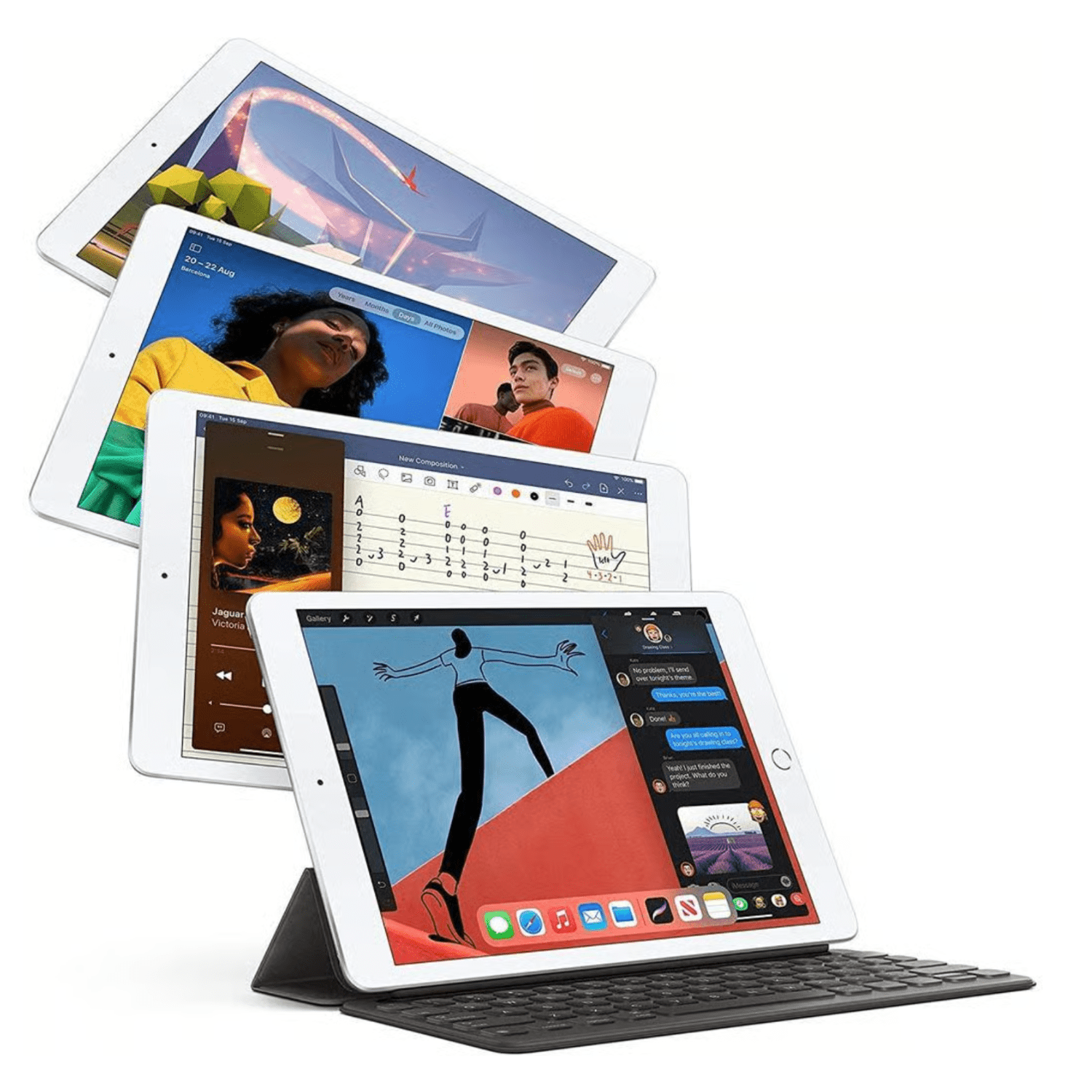 Apple iPad 8th Gen (Retina | Wi - Fi Only | 2020) 10.2 - 128 GB - Space Gray | TekReplay