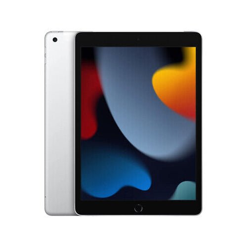 Apple iPad 9th Gen (Retina | Wi - Fi + Cellular | Late 2021) 10.2" - 64 GB - Silver | TekReplay