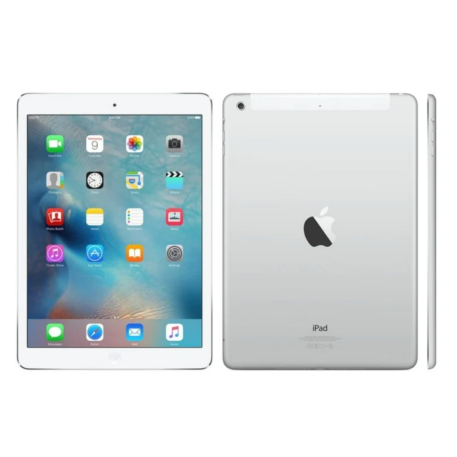 Apple iPad Air 1st Gen ( Wi - Fi Only | 2013 ) 9.7" - 64 GB - Silver | TekReplay