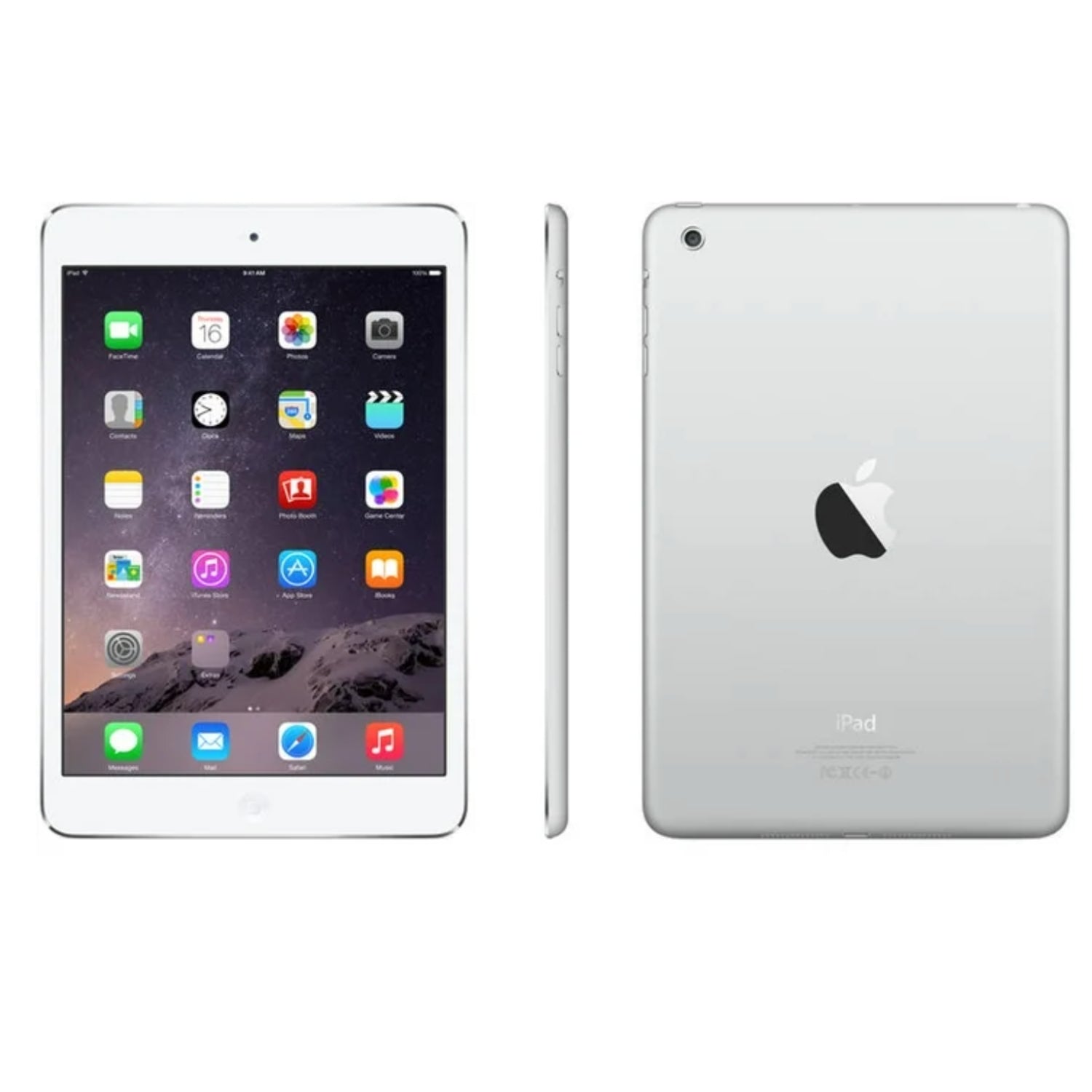 Apple iPad mini 2nd Gen ( Retina | Wi - Fi Only | 2013) 7.9" - 128 GB - Silver | TekReplay