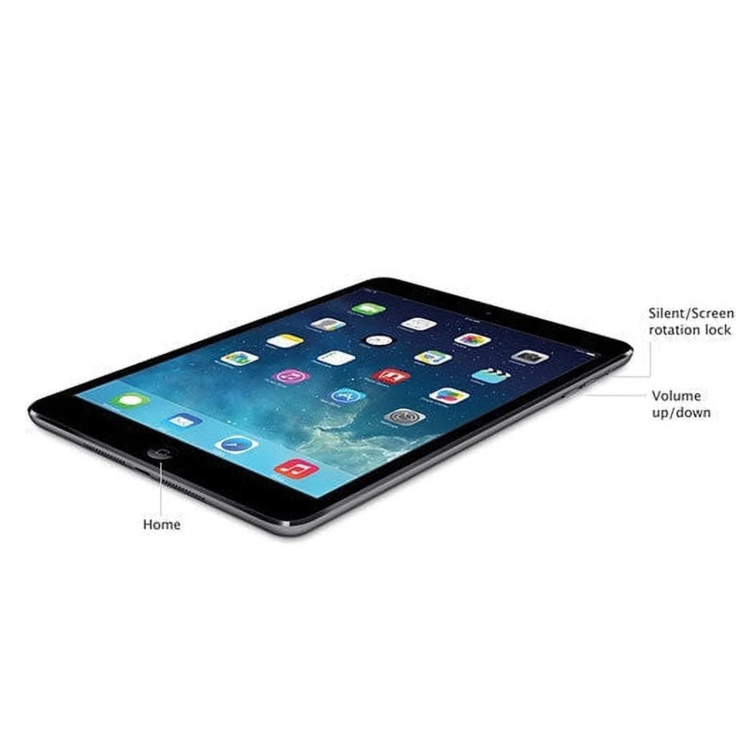 Apple iPad mini 2nd Gen ( Retina | Wi - Fi Only | 2013) 7.9" - 128 GB - Space Gray | TekReplay