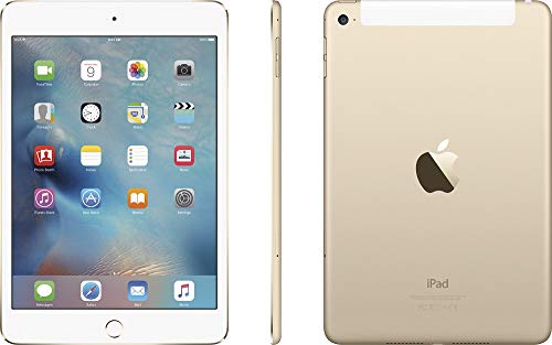 Apple iPad mini 4th Gen (Retina | Wi - Fi Only | Late 2015) 7.9 - 128 GB - Gold | TekReplay