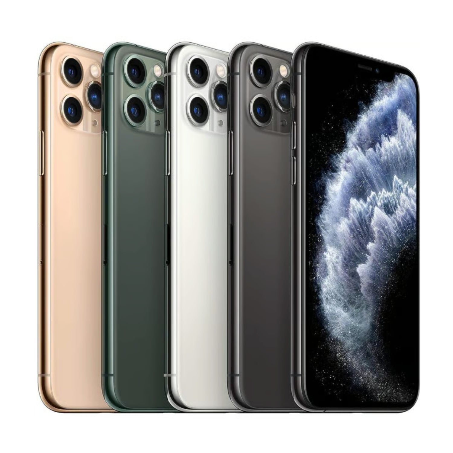 Apple iPhone 11 Pro Max (Fully Unlocked) - Midnight Green - 64 GB | TekReplay