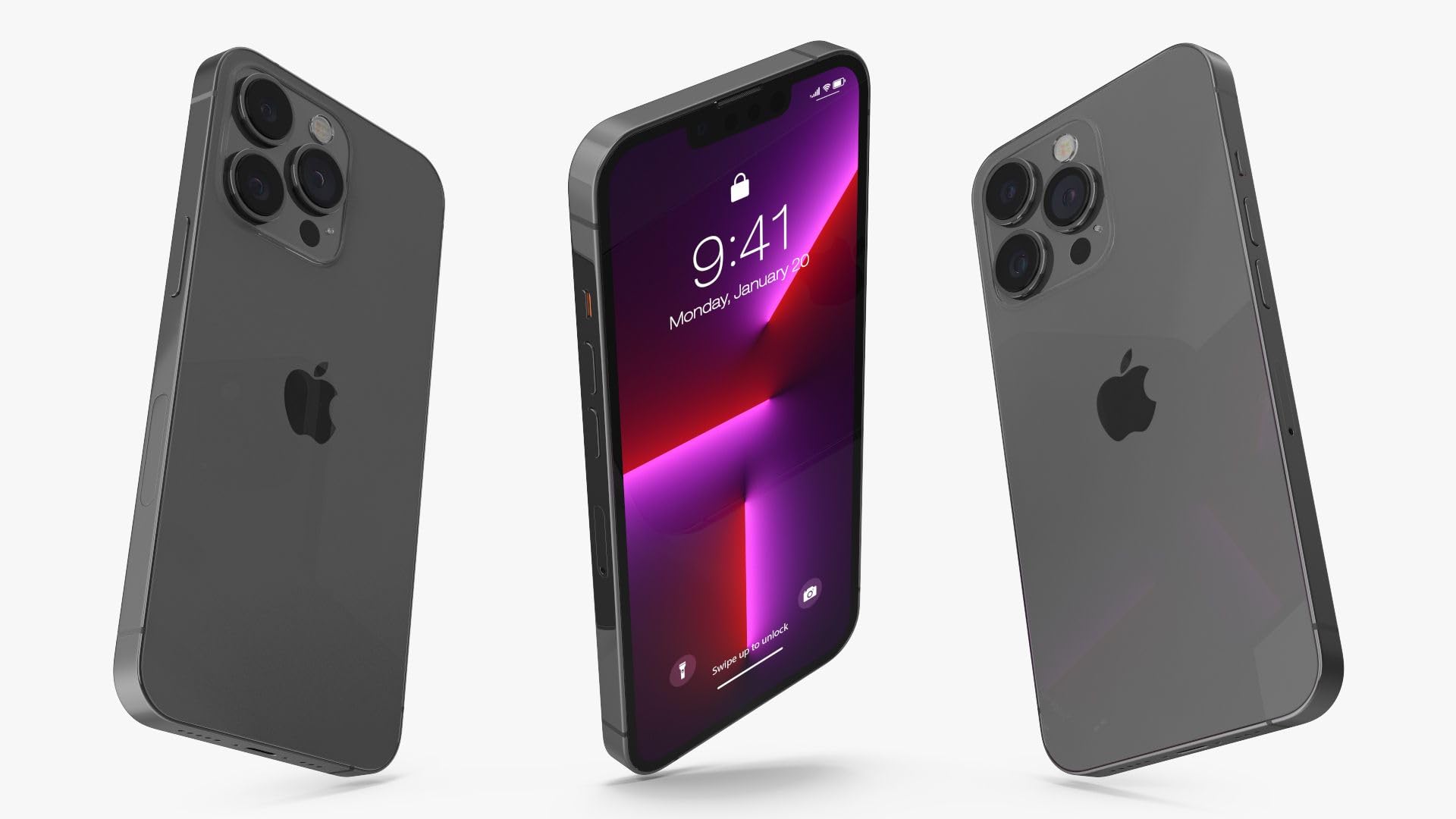 Apple iPhone 13 Pro (Fully Unlocked) - Graphite - 256 GB | TekReplay