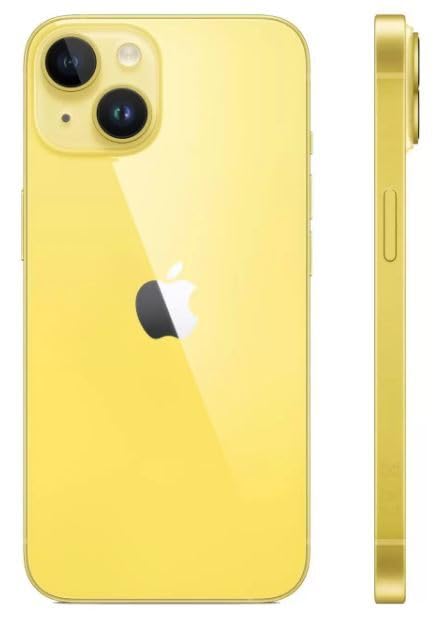 Apple iPhone 14 (Fully Unlocked) - Yellow - 512 GB | TekReplay