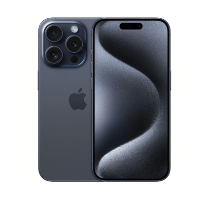 Apple iPhone 15 Pro (Fully Unlocked) - Blue Titanium - 512 GB | TekReplay