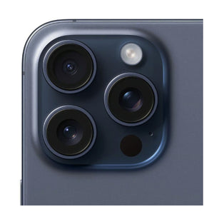 Apple iPhone 15 Pro Max (Fully Unlocked) - Blue Titanium - 512 GB | TekReplay