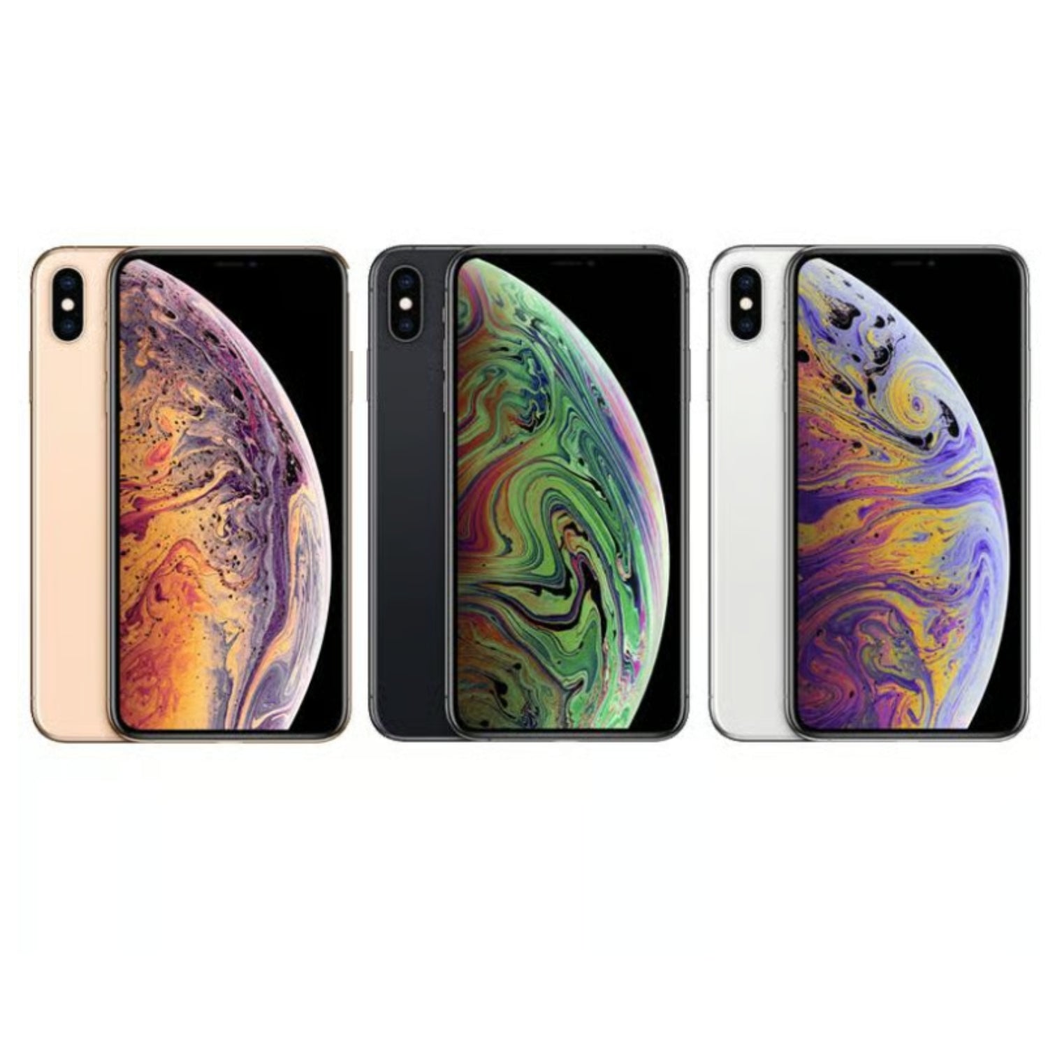 Apple iPhone XS (Fully Unlocked) - Silver - 256 GB