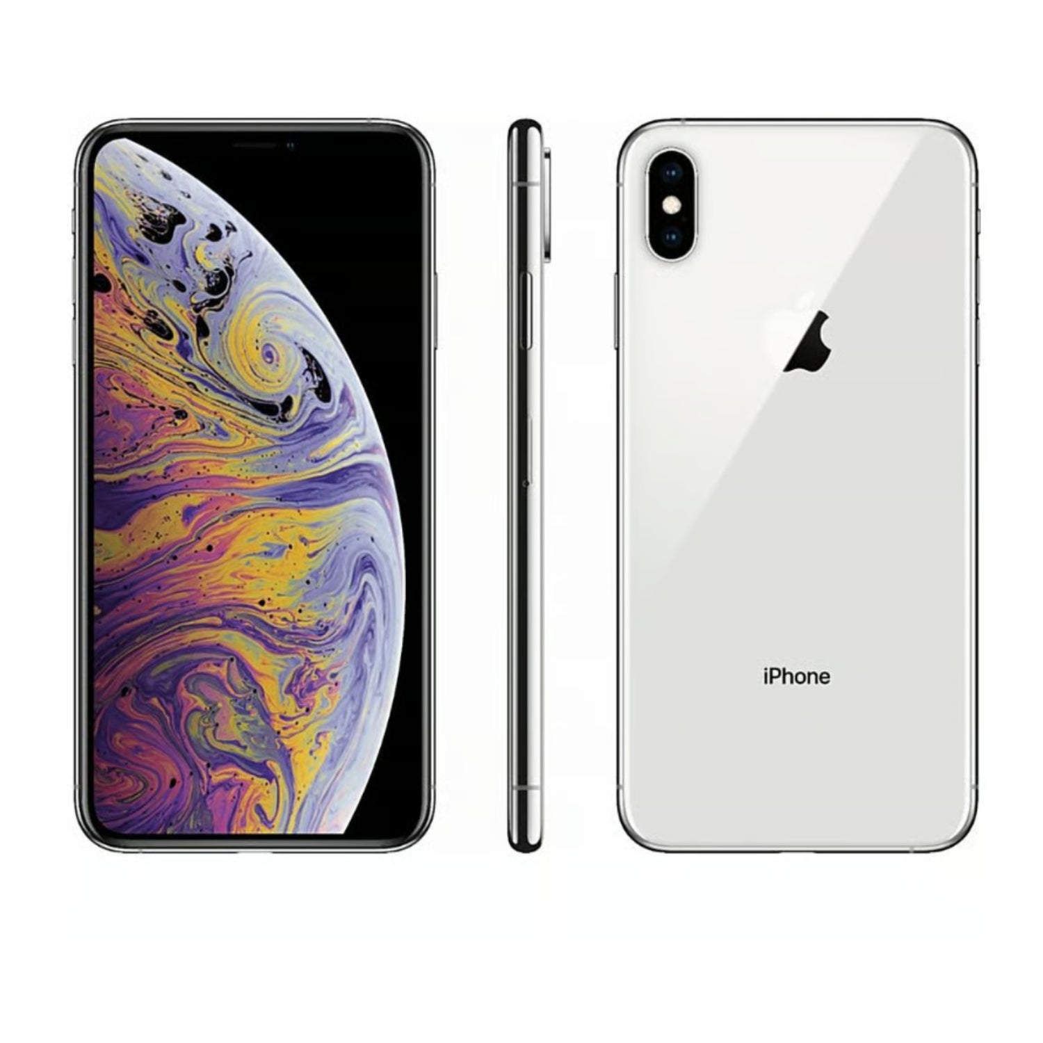 Apple iPhone XS (Fully Unlocked) - Silver - 64 GB | TekReplay