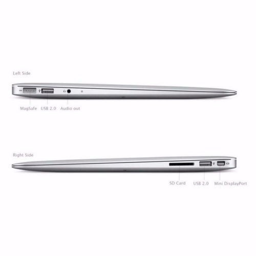 Apple MacBook Air (13-inch, Widescreen, 2017) Silver Z0U1LL/A