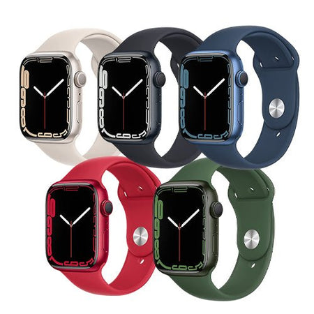 アップルウォッチ　series7 Apple Watch Series 7 GPS, 45mm Green Aluminum Case with Clover
