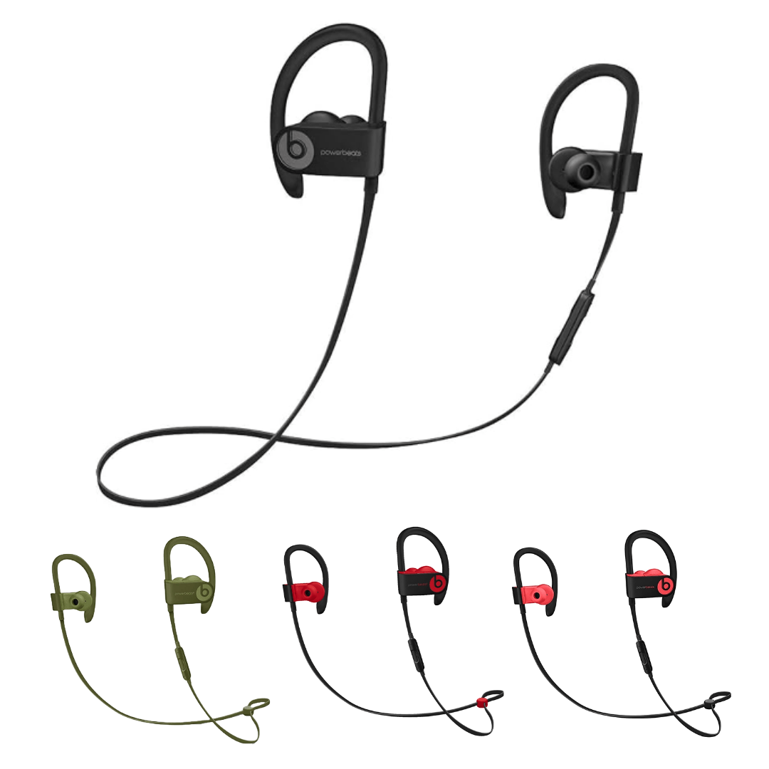 Beats PowerBeats3 Wireless Bluetooth Earphones - Black | TekReplay