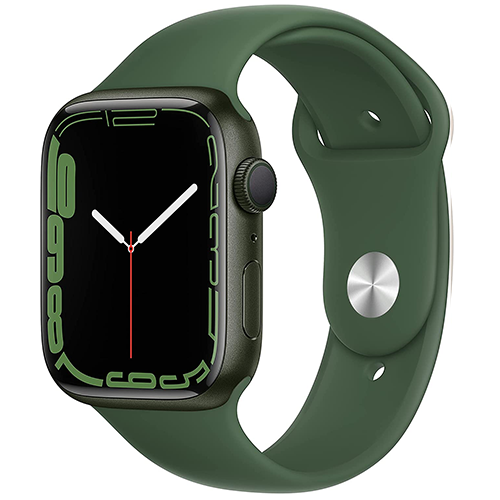 Apple Watch Series 7 45mm GPS - Green Aluminum Case - Green Sport Band (2021)