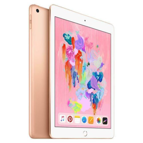 Apple iPad 6 (6th Gen) 128GB - Wi-Fi - 9.7" - Gold - (2018) - TekReplay