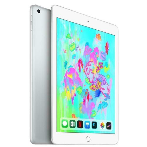 Apple iPad 6 (6th Gen) 128GB - Wi-Fi - 9.7" - Silver - (2018) - TekReplay