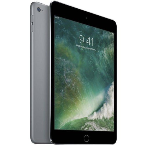 Apple iPad mini 4 (4th Gen) 128GB - Wi-Fi + Cellular Unlocked - 7.9" - Space Gray - (2015) - TekReplay