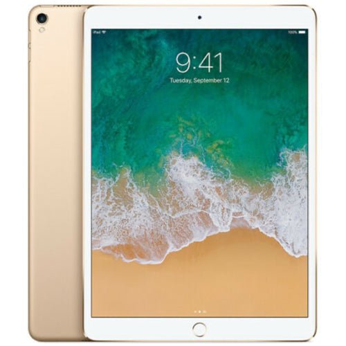 Apple iPad Pro (1st Gen) 64GB - Wi-Fi + Cellular Unlocked - 10.5" - Gold - (2017) - TekReplay