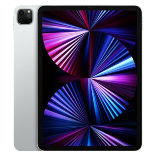 Apple iPad Pro 3 (3rd Gen) 128GB - Wi-Fi + Cellular Unlocked - 11" - Silver - (2021) - TekReplay