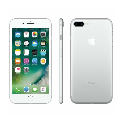 Apple iPhone 7 Plus 128GB Fully Unlocked Verizon T-Mobile AT&T 4G LTE (2016) - Silver | TekReplay