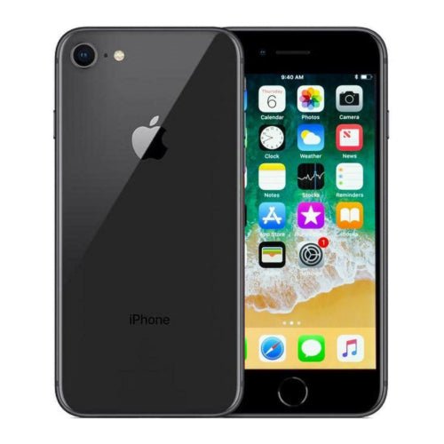 Apple iPhone 8 128GB Fully Unlocked Verizon T-Mobile AT&T 4G LTE (2017) - Space Gray - TekReplay