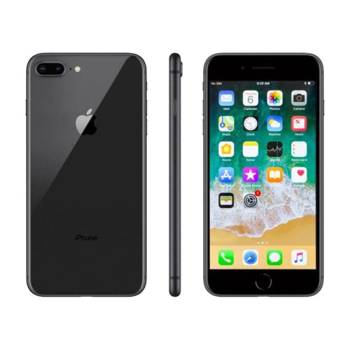 Apple iPhone 8 Plus 128GB Fully Unlocked Verizon T-Mobile AT&T 4G LTE (2017) - Space Gray - TekReplay