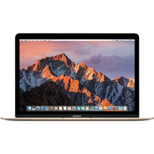 Apple MacBook Laptop Core i7 1.4GHz 8GB RAM 512GB SSD 12" Gold MNYL2LL/A (2017) - TekReplay