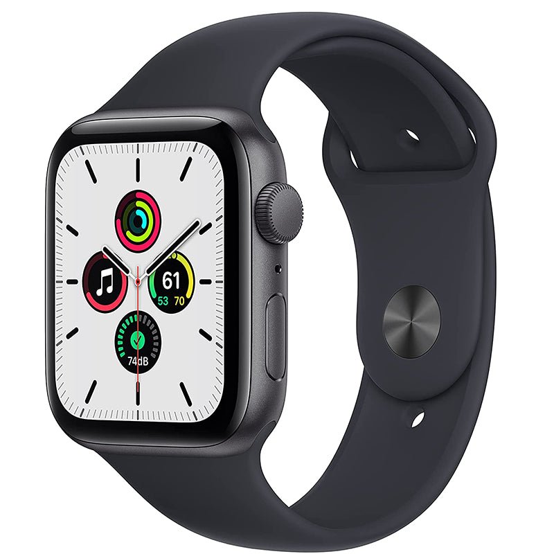 Apple Watch SE 40mm GPS - Space Gray Aluminum Case - Black Sport Band (2020) - TekReplay