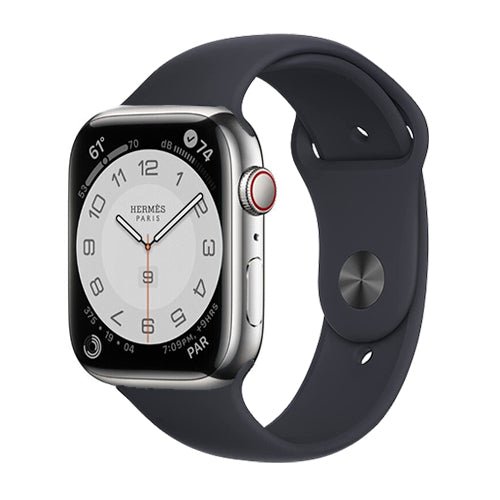 Apple Watch Series 7 (Hermès | Stainless Steel Case | GPS + Cellular Unlocked | Late 2021) | TekReplay