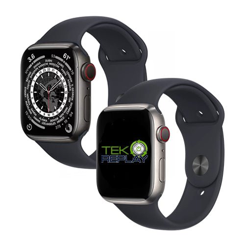 Apple Watch Series 7 (Titanium Case | GPS + Cellular Unlocked | Late 2021) | TekReplay