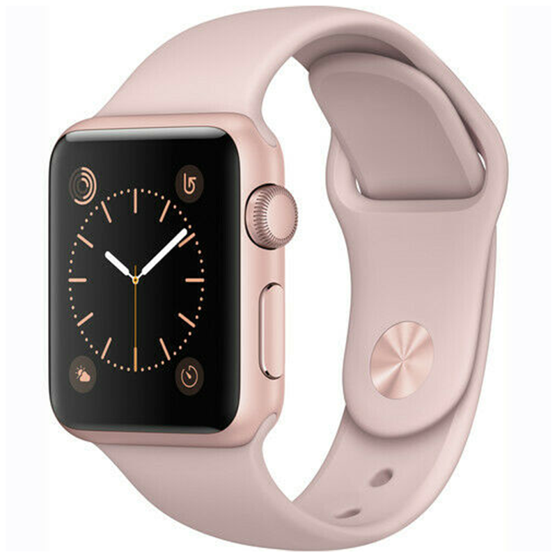 Apple Watch Series 1 42mm GPS - Rose Gold Aluminum Case - Pink Sport Band (2016)
