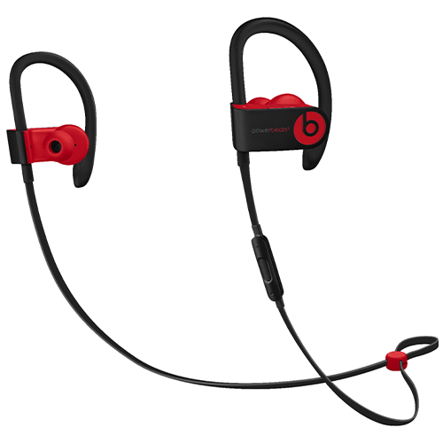 Beats PowerBeats3 Wireless Bluetooth Earphones - Black and Red | TekReplay