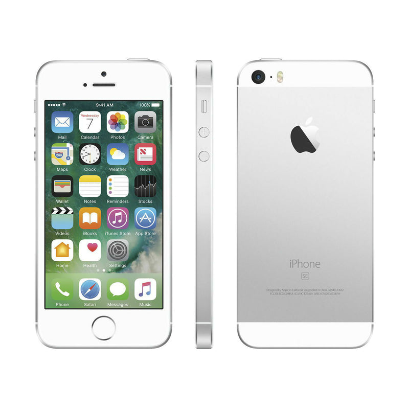 Apple iPhone SE (1st Gen) 16GB Fully Unlocked Verizon T-Mobile AT&T 4G LTE (2016) - Silver